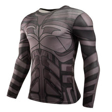 Load image into Gallery viewer, Long Sleeve Crossfit 3D Superman T Shirt