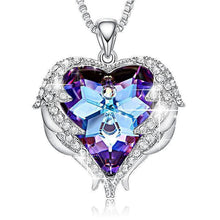 Load image into Gallery viewer, Rhinestone Luxury Heart Necklace