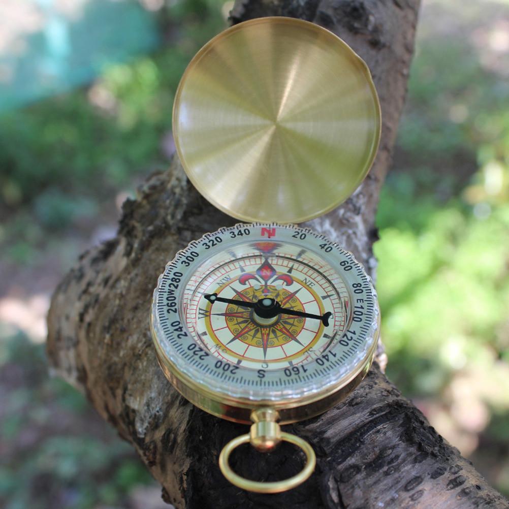 Copper Pocket Compass