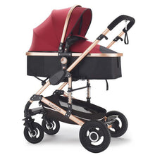 Load image into Gallery viewer, LUXURY BABY STROLLER 3 IN 1 WITH CAR SEAT