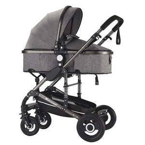 LUXURY BABY STROLLER 3 IN 1 WITH CAR SEAT