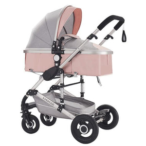 LUXURY BABY STROLLER 3 IN 1 WITH CAR SEAT